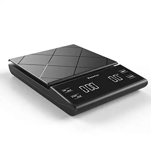 KitchenTour Digital Multifunction Weighing Scale with 3kg/0.1g High Precision